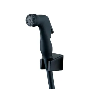 Ducha Teléfono ABS Acquabela Piombino Negro 1.2mts